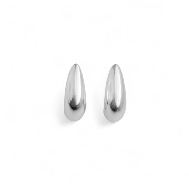 Brinco Curvado de Gota Grande