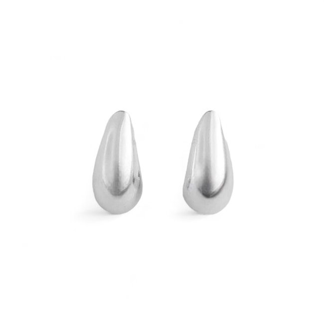 Brinco Curvado de Gota Pequeno