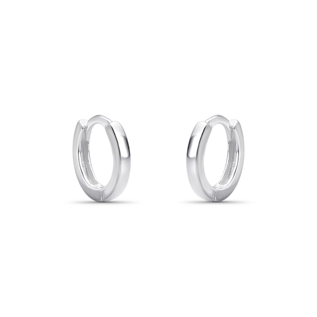 Brinco de Argola com Aro Quadrado Pequeno