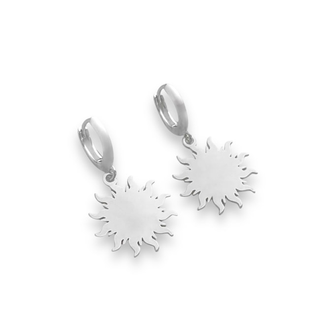 Brinco de Argola com Sol