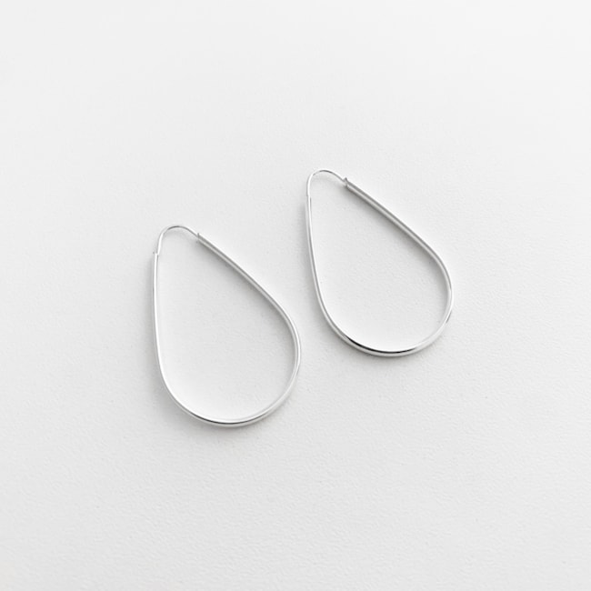Brinco de Argola em Gota Médio