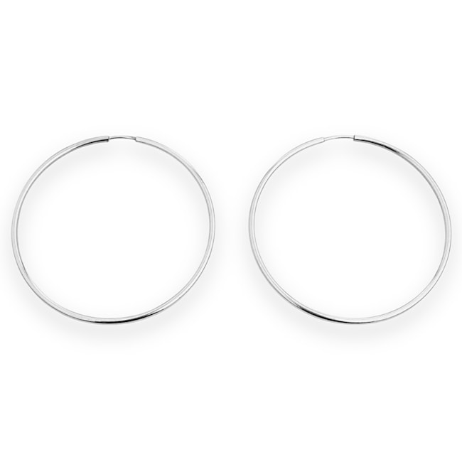 Brinco de Argola Lisa de Encaixe 