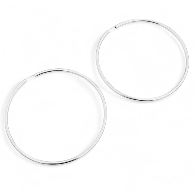 Brinco de Argola Liso Grande 