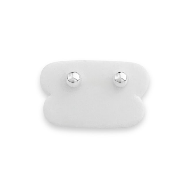 Brinco de Bolinha - 4mm
