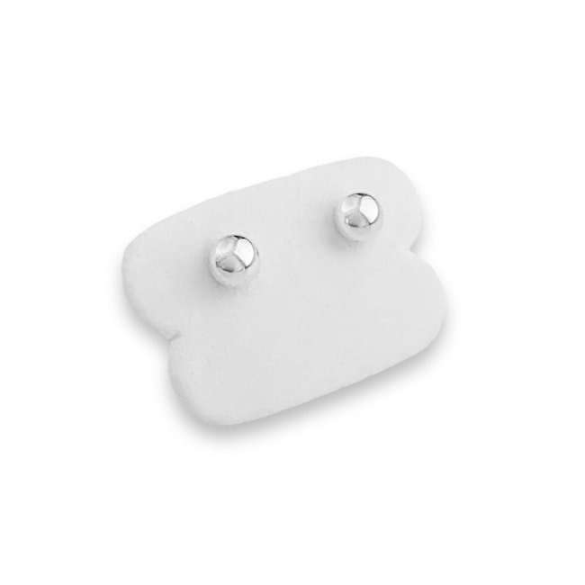 Brinco de Bolinha - 4mm