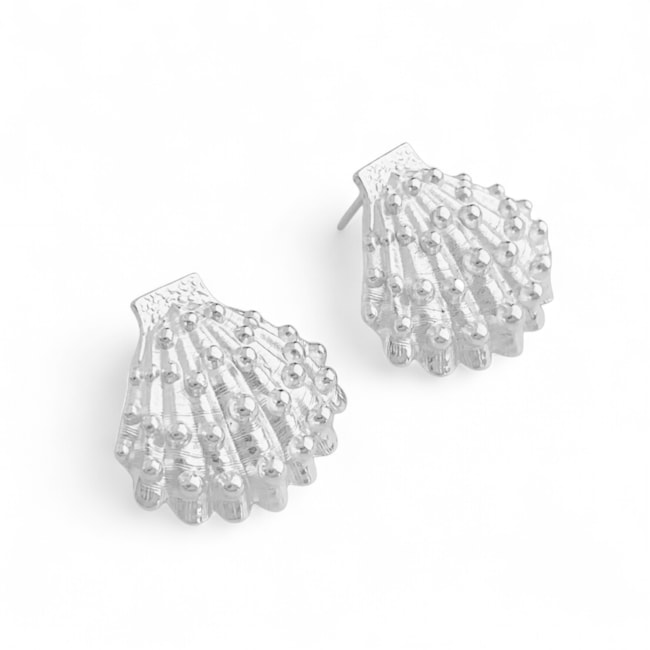 Brinco de Concha Trabalhado