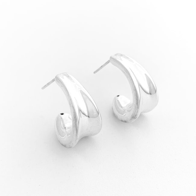 Brinco de Eletroformação Curvado 