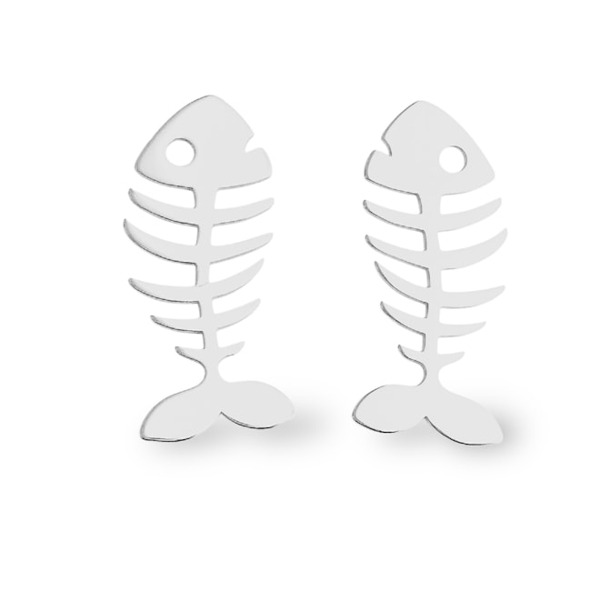 Brinco de Espinha de Peixe