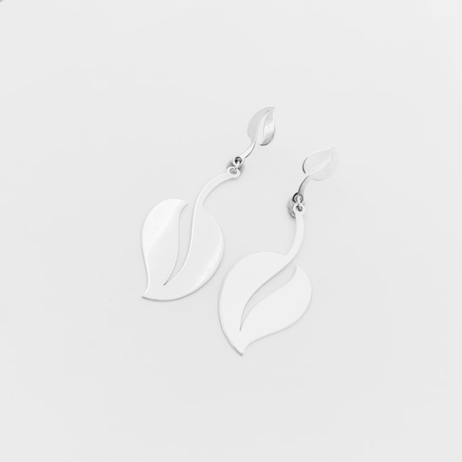 Brinco de Folhas Liso 
