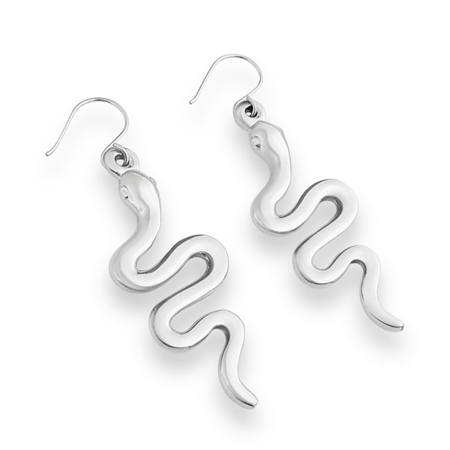 Brinco de Gancho de Serpente