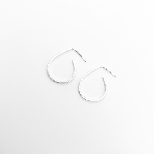 Brinco de Gota em Espiral