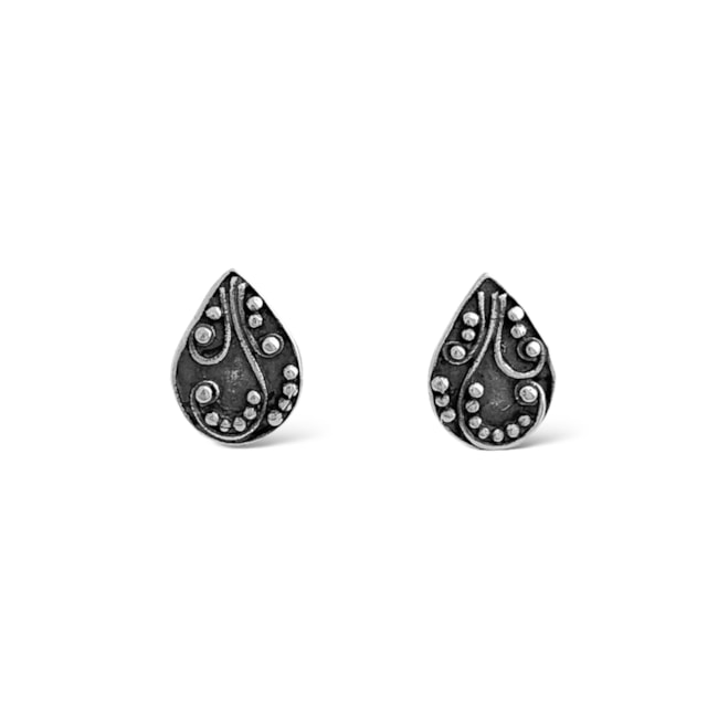 Brinco de Gota Trabalhado