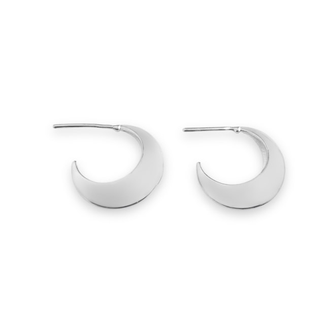 Brinco de Meia Lua Liso