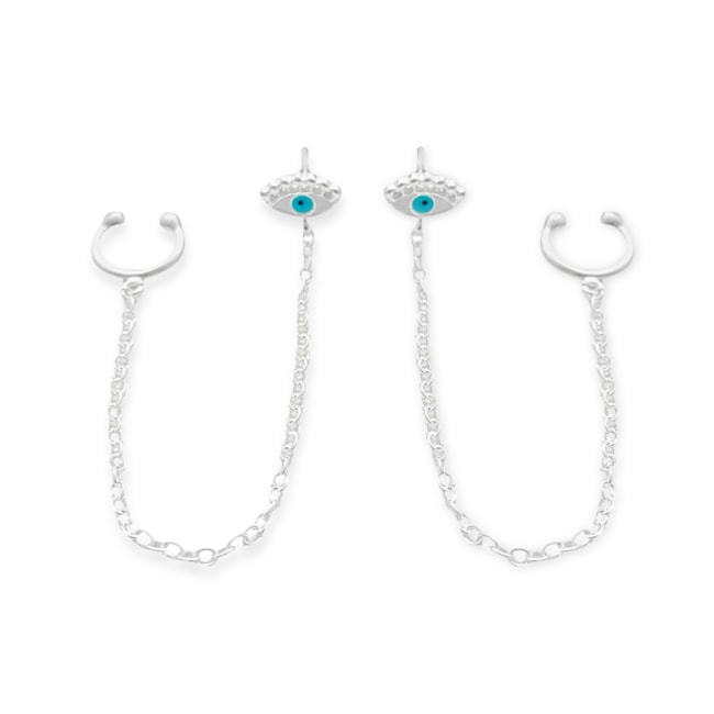 Brinco de Olho Grego e Cartilagem 