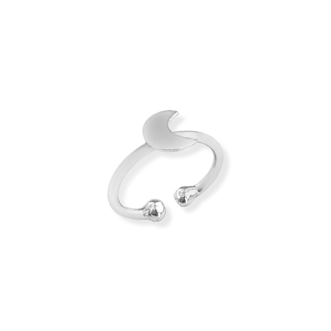 Brinco de Pressão de Cartilagem com Meia Lua 