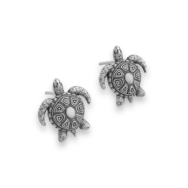 Brinco de Tartaruga Trabalhado