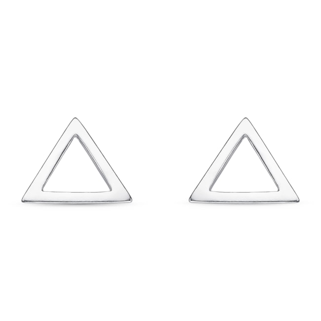 Brinco de Triângulo Vazado