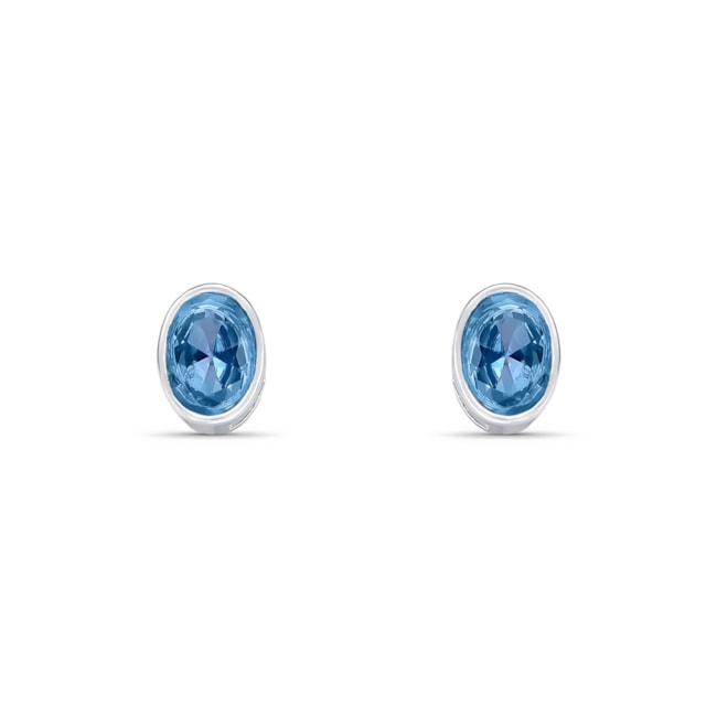 Brinco de Zircônia Oval