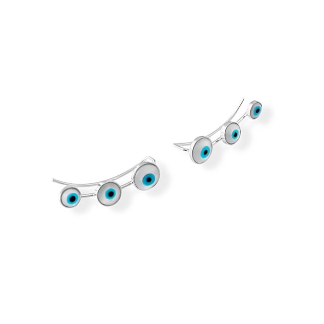 Brinco Ear Cuff de Olho Grego