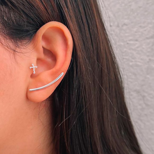 Brinco Ear Cuff Liso