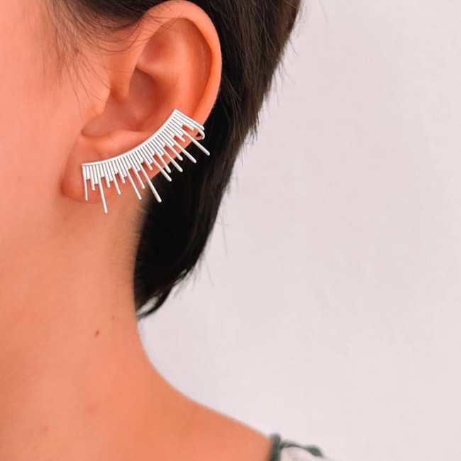 Brinco Ear Cuff Trabalhado