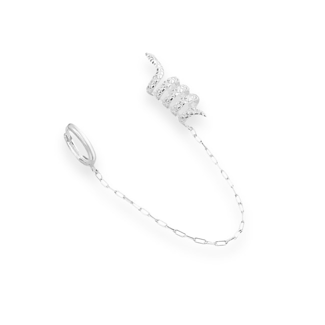 Brinco Ear Line de Cobra Lado Direito
