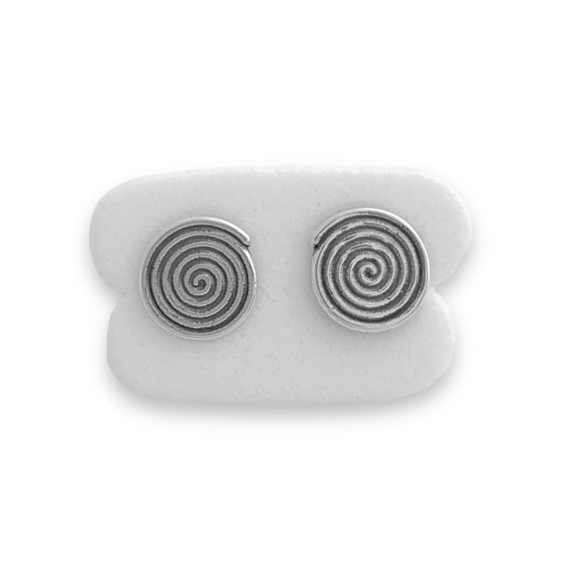Brinco em Espiral Envelhecido
