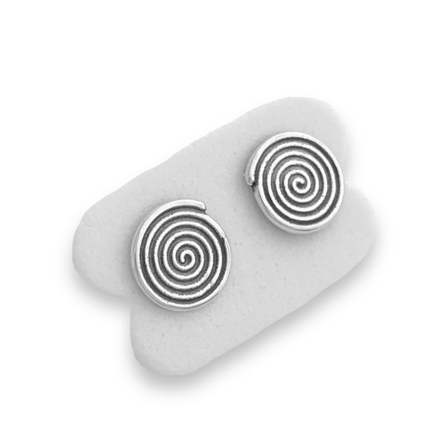 Brinco em Espiral Envelhecido