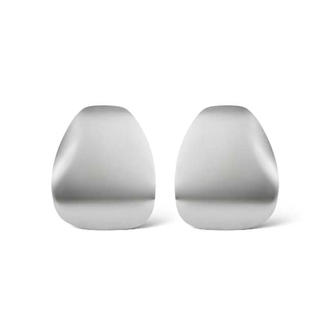 Brinco Meia Argola Lisa Abaulada 