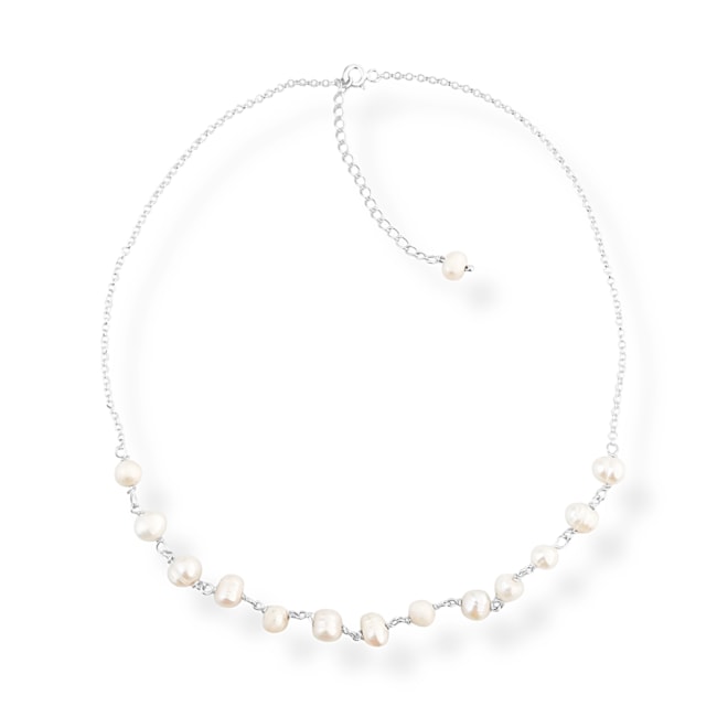 Chocker de Pérolas com Extensor - 38cm