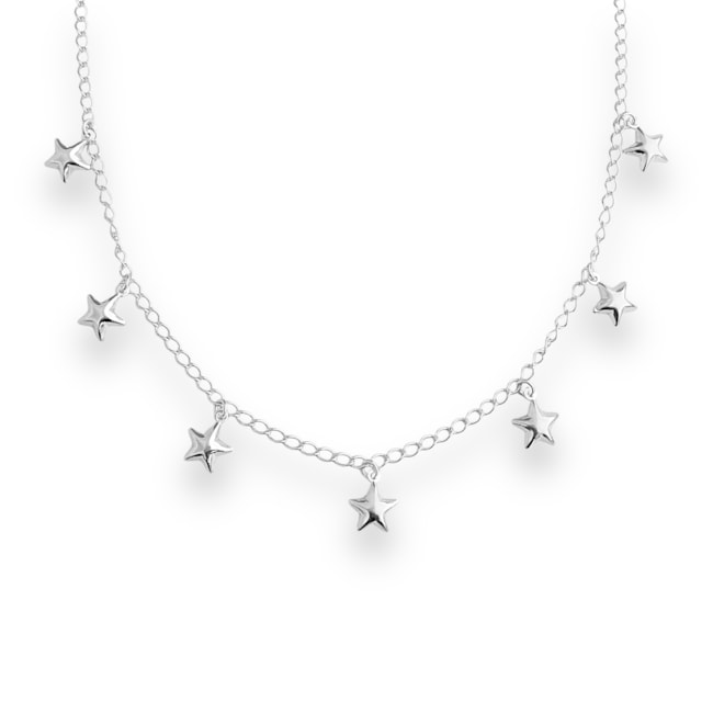 Choker com Estrela Lisa