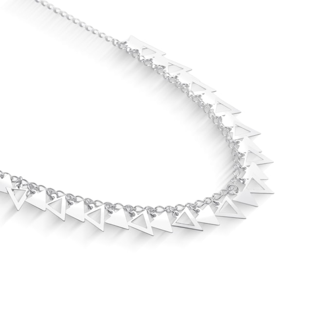 Choker com Triângulos - 40cm