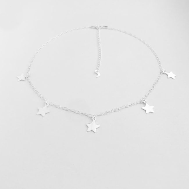 Choker de Estrelas - 35cm