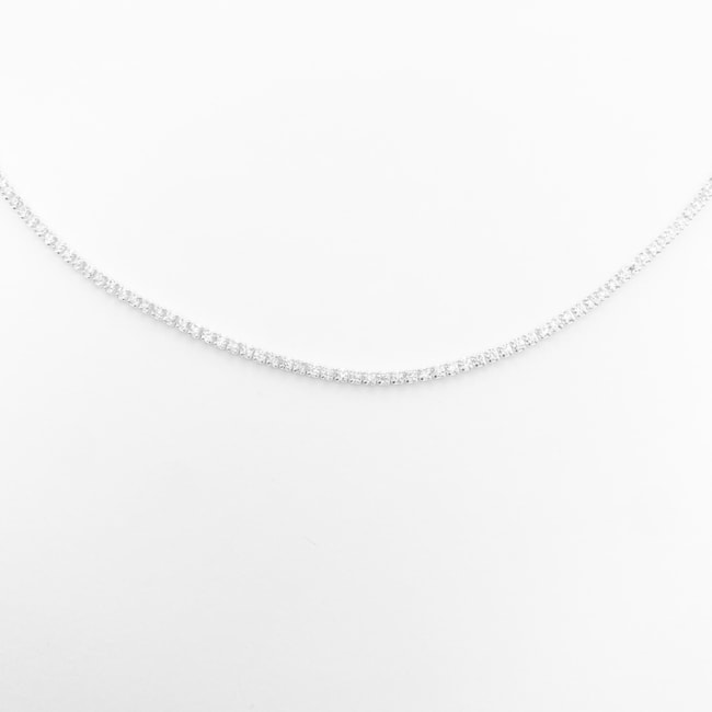 Choker de Zircônias - 35cm