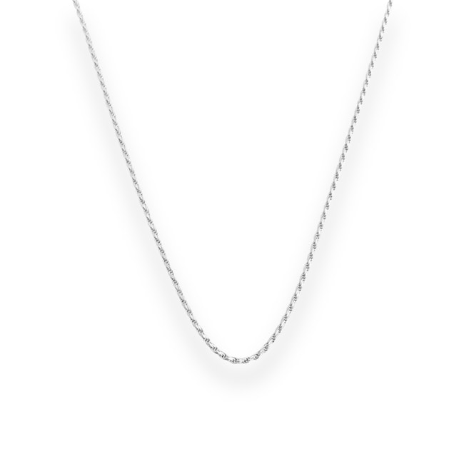 Corrente Branca Torcida - 40cm