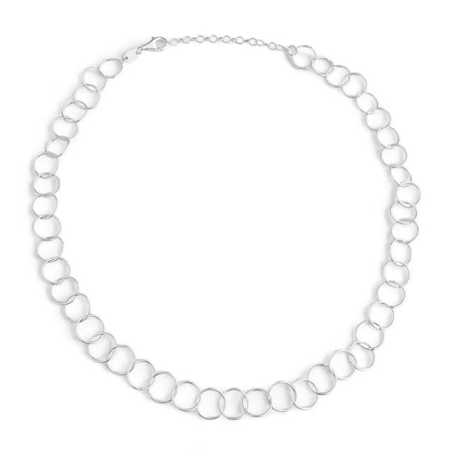 Corrente de Argolas Finas - 40cm