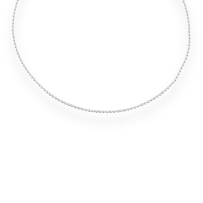 Corrente de Bolinha Diamantada - 24cm