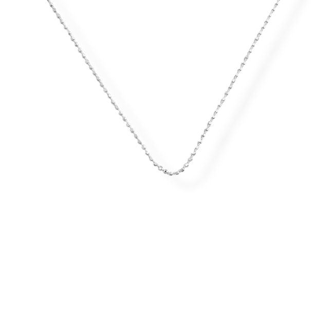 Corrente de Bolinha Diamantada - 60cm