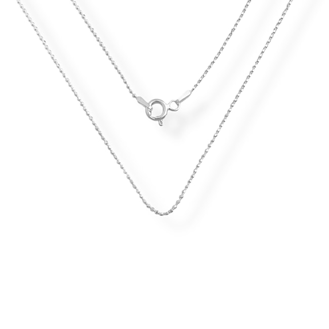 Corrente de Bolinha Diamantada - 60cm