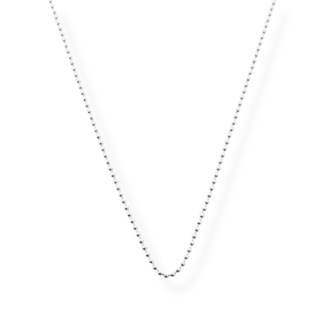 Corrente de Bolinha Diamantada P - 45cm