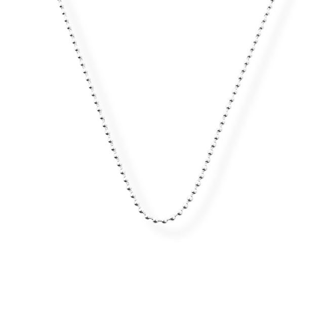 Corrente de Bolinha Diamantanda M - 50cm