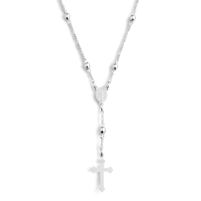 Corrente de Terço com Bolinhas - 47cm