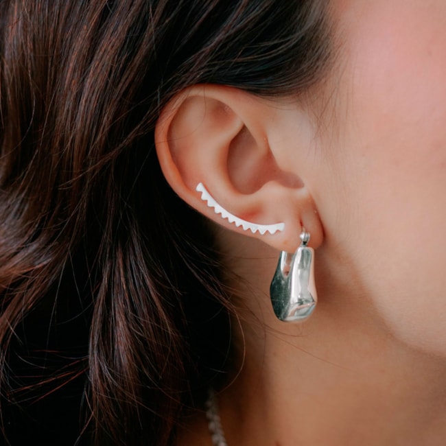 Ear Cuff de Triângulos