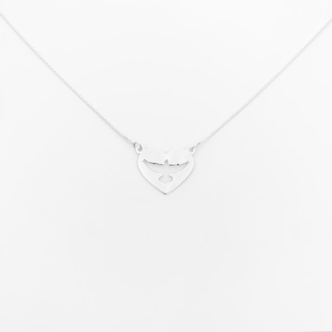 Escapulário com Espírito Santo 