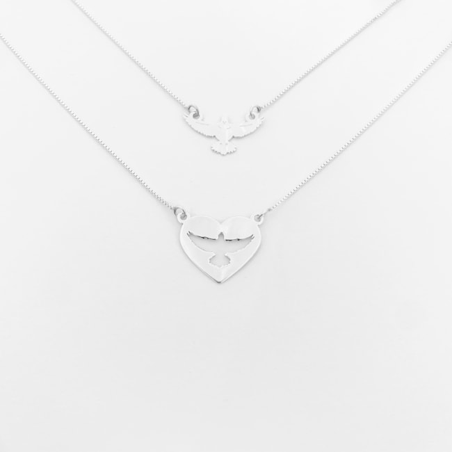 Escapulário com Espírito Santo 