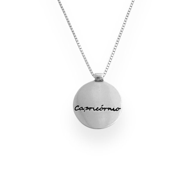 Escapulário do Signo de Capricórnio com Constelação - 70cm