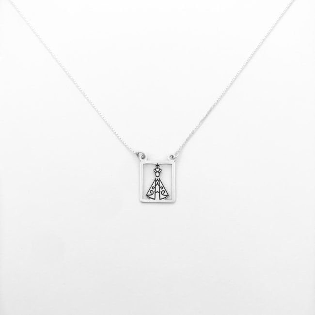 Escapulário Nossa Senhora de Aparecida Vazado 