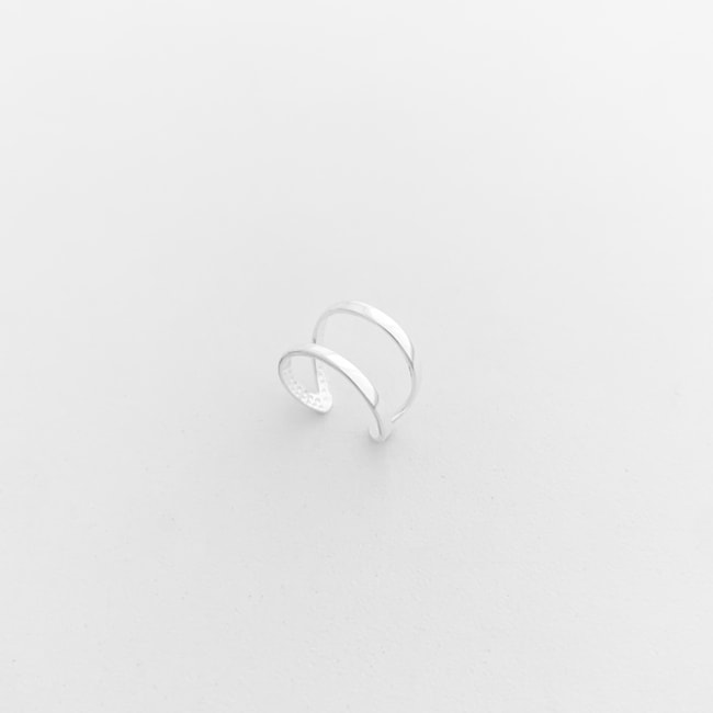 Falange de Aro Duplo Liso