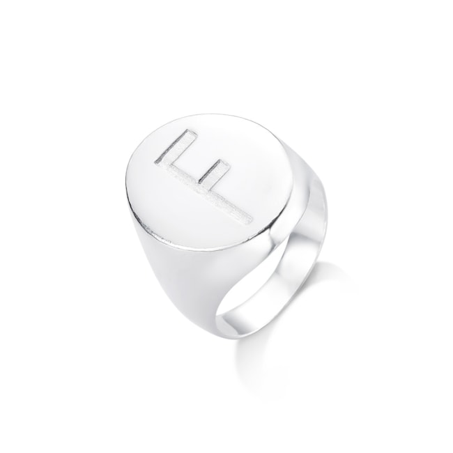 Falange Oval com a Letra F