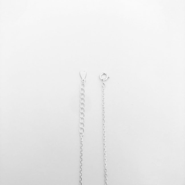 Gargantilha com Cadeado Love  - 40cm